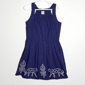 Gymboree Cat Embroidered Dress 6